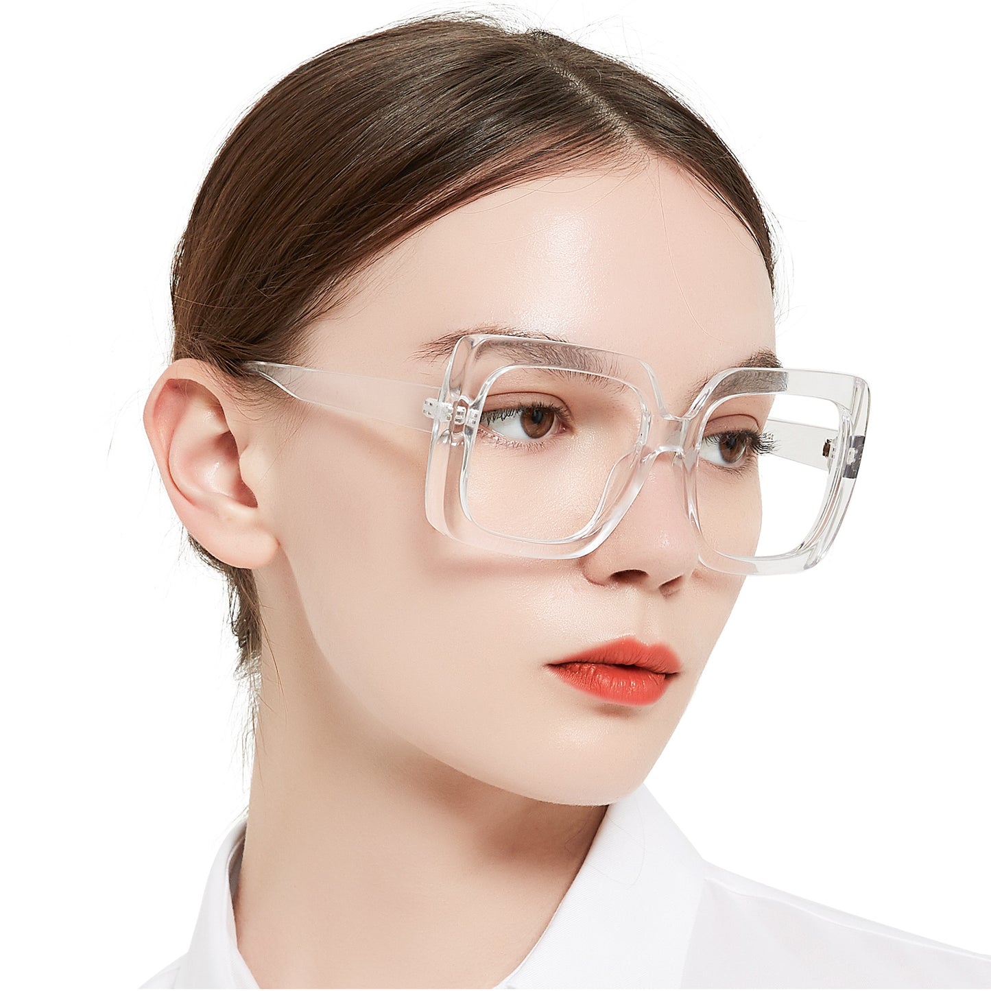 OCCI CHIARI Large Oversized Bifocal Reading Glasses Women Square Vintage readers OC5113BB