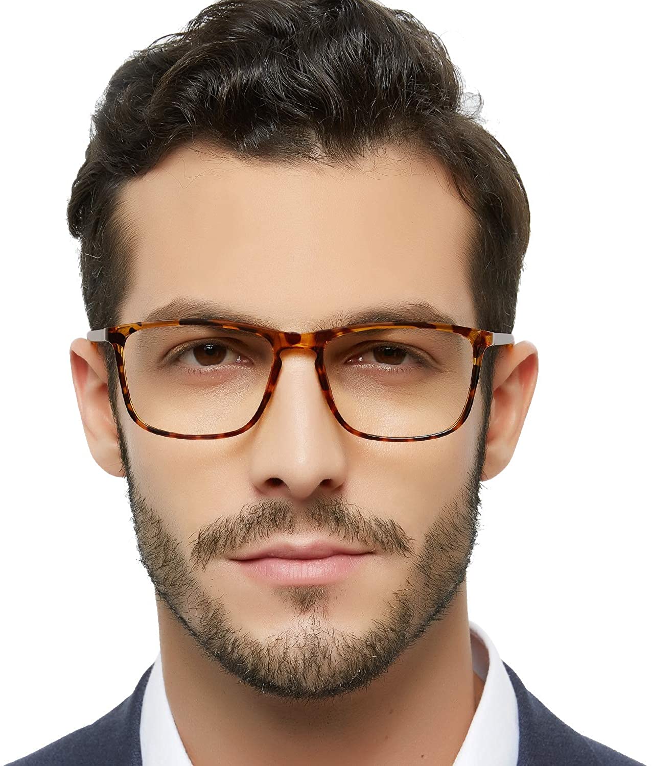 OCCI CHIARI Reading Glasses Men's Large Reader Durable Spring Hinge OC5026