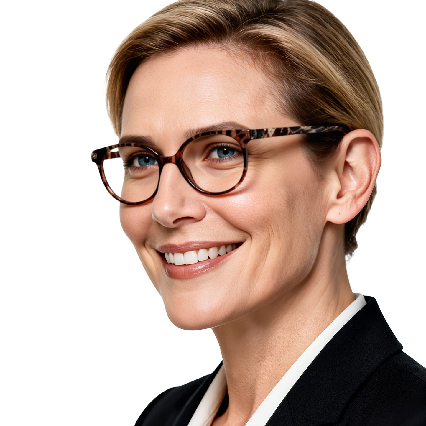 OCCI CHIARI Blue Light Filter Reading Glasses Power Anti Glare Readers for Women ABL5017