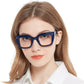 OCCI CHIARI Women Oversized Square-Cateye Reading Glasses Trendy Thick Readers Comfort Eyeglasses OC5245