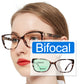 OCCI CHIARI Bifocal Reading Glasses Womens Blue light Blocking Readers OC5117BB