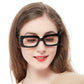 OCCI CHIARI Fashion Reading Glasses for Women Large Readers Heavy Duty Eyeglasses OC5189