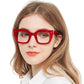 OCCI CHIARI Women Oversized Square-Cateye Reading Glasses Trendy Thick Readers Comfort Eyeglasses OC5245