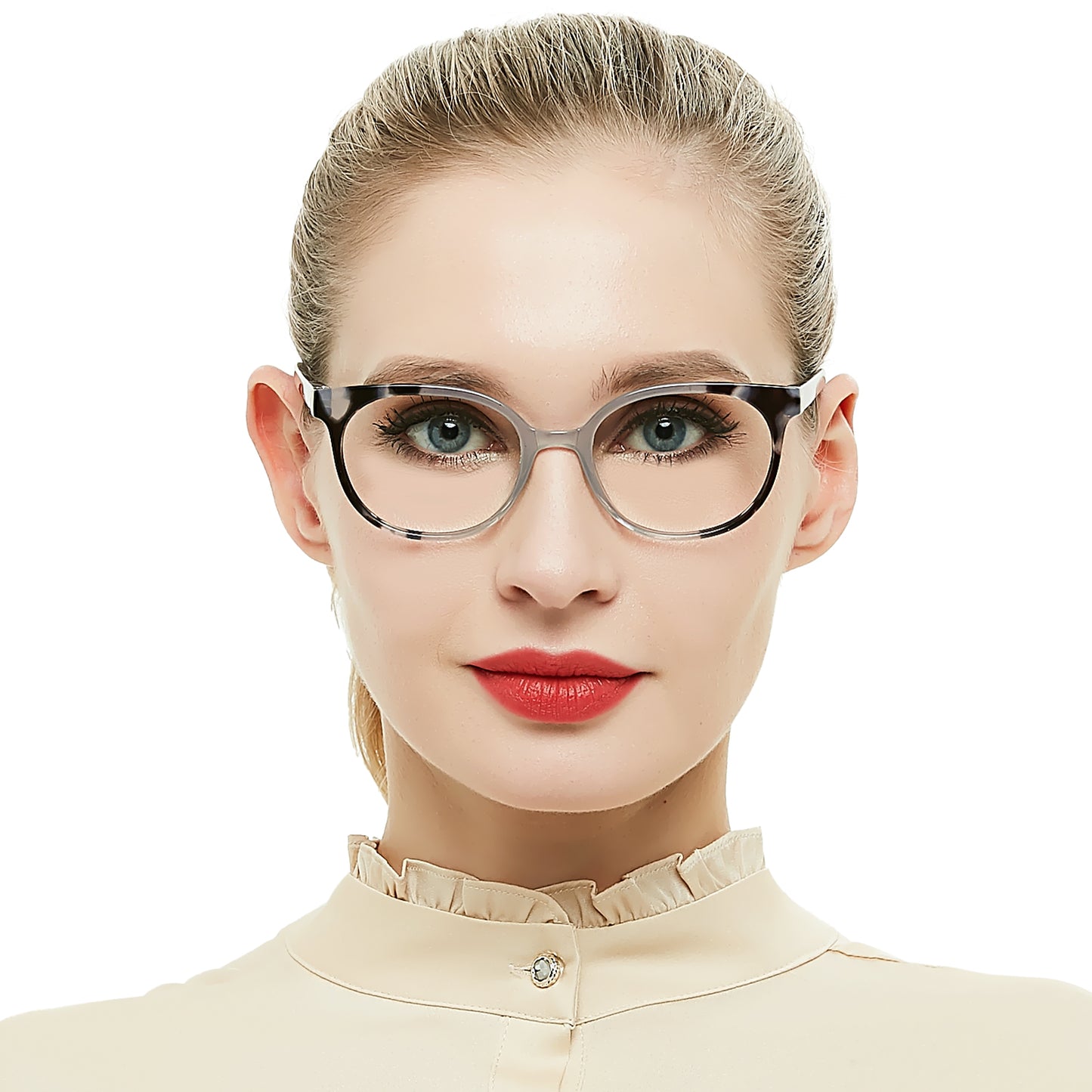 OCCI CHIARI Blue Light Filter Reading Glasses Power Anti Glare Readers for Women ABL5017