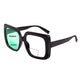 OCCI CHIARI Large Oversized Bifocal Reading Glasses Women Square Vintage readers OC5113BB