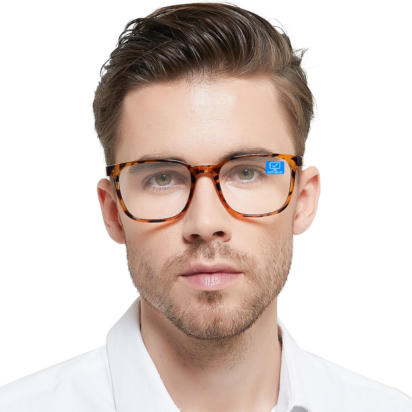 OCCI CHIARI Blue Light Blocking Reading Glasses for Men XL Comfort Readers Abl5209