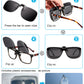 OCCI CHIARI Polarized Flip-up Clip-on Sunglasses for Eyeglasses for Men and Women Outdoor/Driving UV400 9062