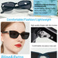 OCCI CHIARI Bifocal Reading Sunglasses Womems Large Blue Light Blocking Sun Readers Outdoor UV400 ABL5117BS
