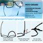 OCCI CHIARI Oversized Reading Glasses Men Stylish Square Readers OC1107