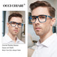 OCCI CHIARI Oversized Reading Glasses Men Stylish Square Readers OC1107
