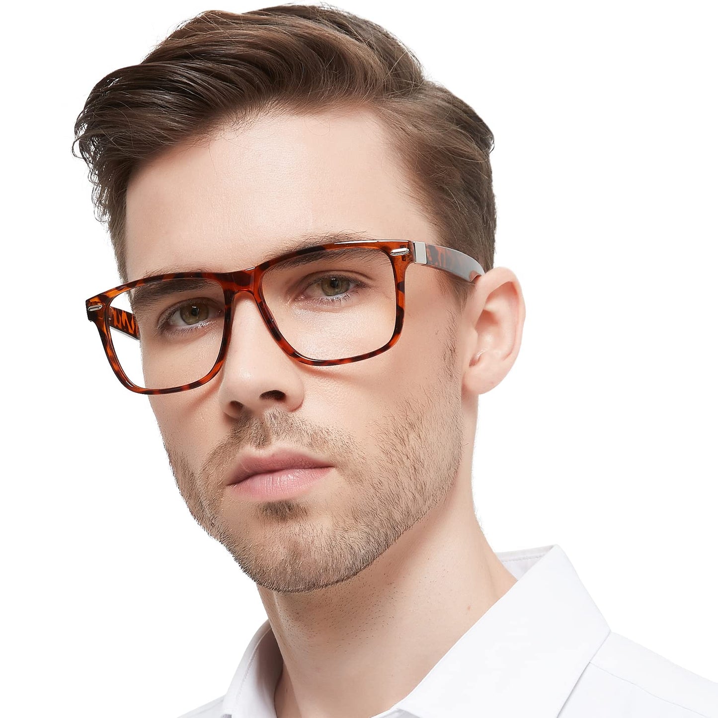 OCCI CHIARI Oversized Reading Glasses Men Stylish Square Readers OC1107