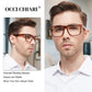 OCCI CHIARI Oversized Reading Glasses Men Stylish Square Readers OC1107