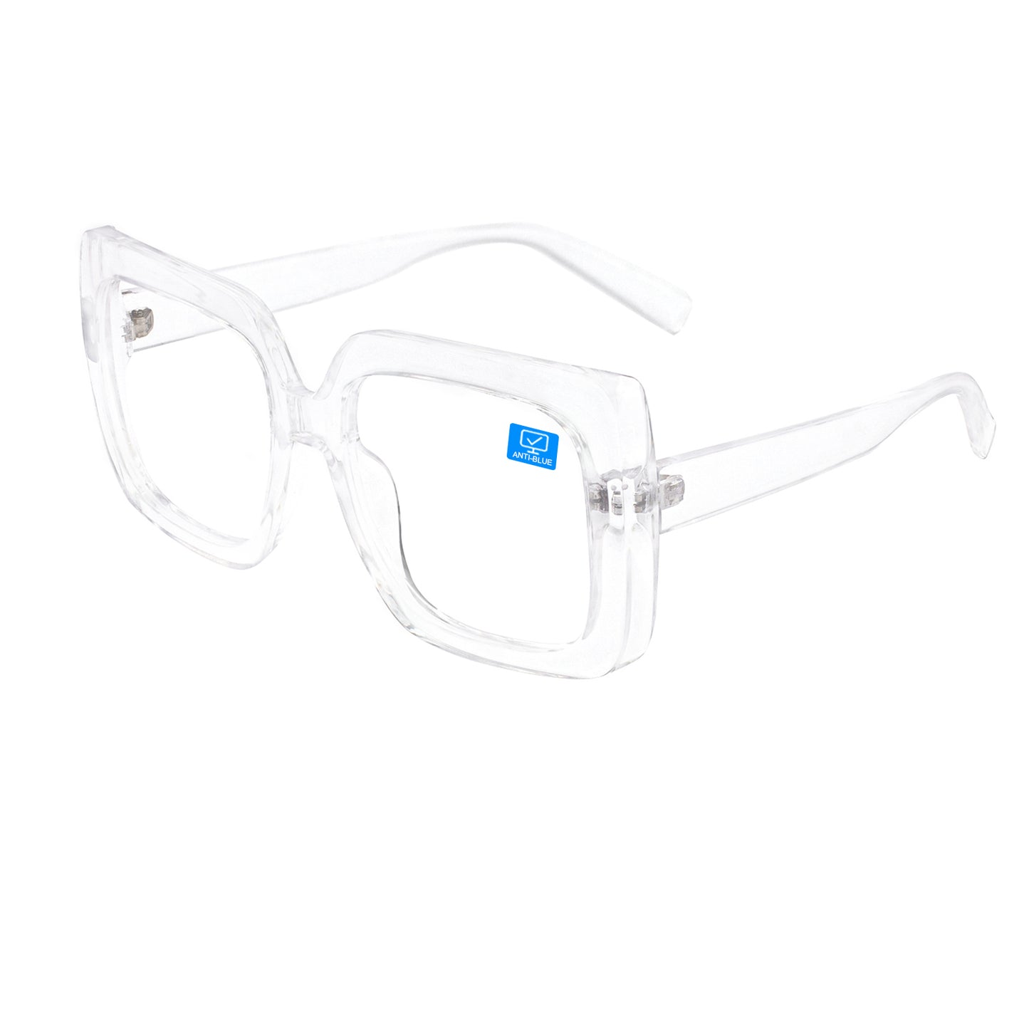OCCI CHIARI Oversized Blue Light Blocking Reading Glasses for Men Women Computer Screen Readers ABL5113