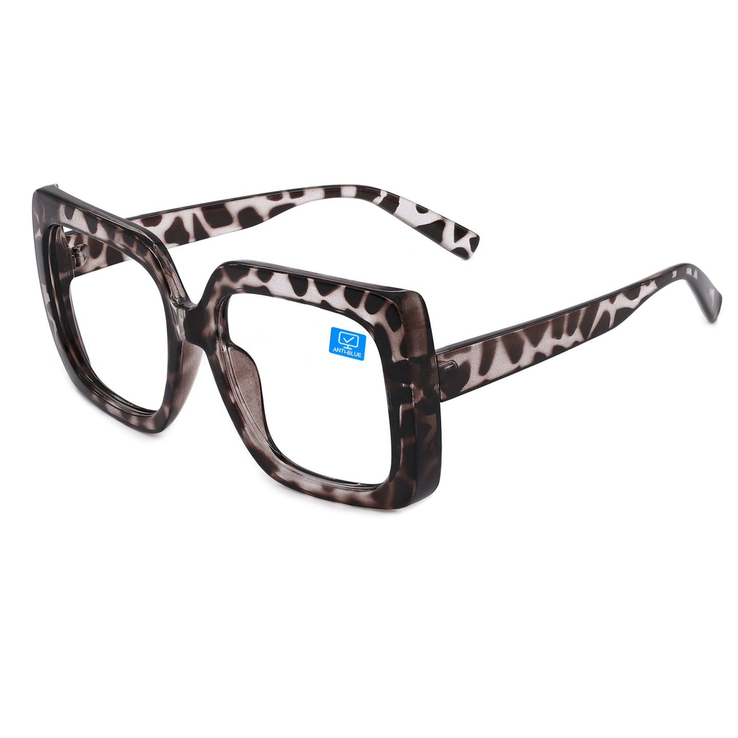 OCCI CHIARI Oversized Blue Light Blocking Reading Glasses for Men Women Computer Screen Readers ABL5113