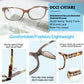OCCI CHIARI Stylish Square Reading glasses for Women Lightweight Comfort Readers OC5196