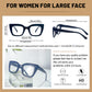 OCCI CHIARI Women Oversized Square-Cateye Reading Glasses Trendy Thick Readers Comfort Eyeglasses OC5245