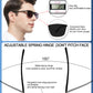 OCCI CHIARI Sun Bifocal Reading Glasses for Men Large Sunglasses Reader UV400 OC5026BS