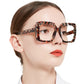 OCCI CHIARI Large Oversized Bifocal Reading Glasses Women Square Vintage readers OC5113BB