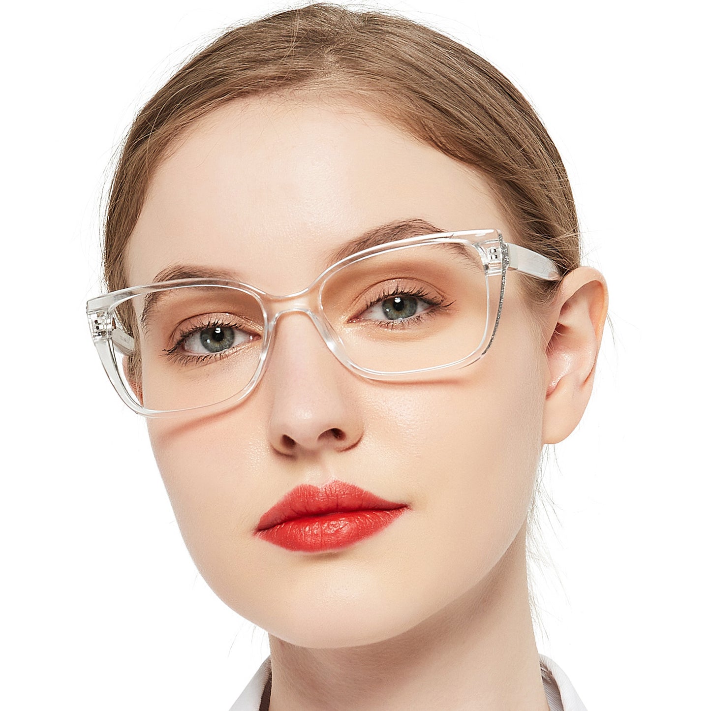 OCCI CHIARI Bifocal Reading Glasses Womens Blue light Blocking Readers OC5117BB