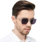 OCCI CHIARI XL Sunglasses with Readers for Men Large Head Comfortable Sun Reading Glasses OC5209SR
