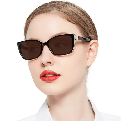 OCCI CHIARI Women Reading Sun Glasses  Sunglasses with Readers Outdoor UV400 OC5117SRB