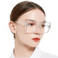 OCCI CHIARI Large Oversized Bifocal Reading Glasses Women Square Vintage readers OC5113BB