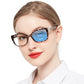 OCCI CHIARI Progressive Bifocal Reading Glasses for Women Transition Multifocal Readers  Blue Blocker OC5117JJ