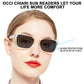 OCCI CHIARI Oversized Reader Sunglasses Oversized   Reading Sunglasses For Women(1.0 1.25 1.5 1.75 2.0 2.25 2.5 2.75 3.0 3.5)