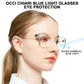 OCCI CHIARI Bifocal Reading Glasses Womens Blue light Blocking Readers OC5117BB