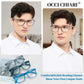 OCCI CHIARI Mens +1.00 Reading Glasses for Big Head Stylish Square Readers OC5284