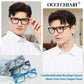 OCCI CHIARI Mens +1.00 Reading Glasses for Big Head Stylish Square Readers OC5284