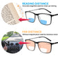 OCCI CHIARI Wide Bifocal Reading Glasses for Men Transition Blue Blocker Readers OC5026BB
