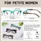 OCCI CHIARI Reading Glasses for Small Face Narrow Durable Readers OC5261