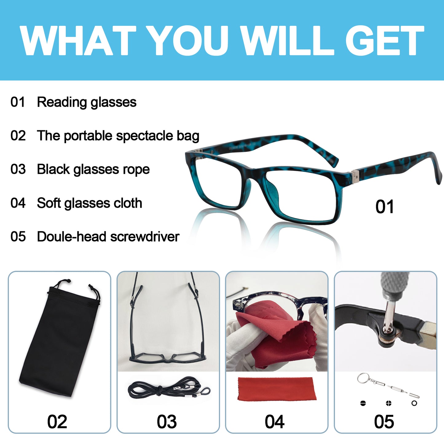 OCCI CHIARI Photochromic Bifocal Reading Glasses for Mens,Square Transition UV Protection Sunglasses Readers BS OC5030