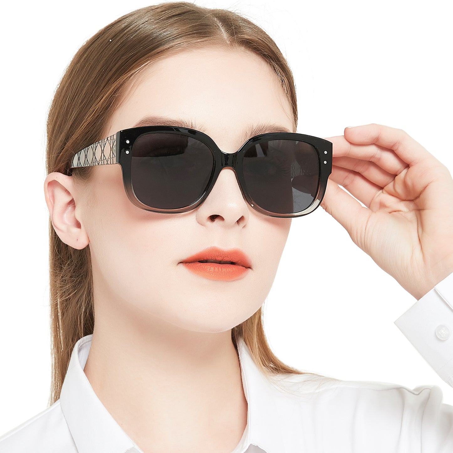 OCCI CHIARI Oversized Sun Reading Glasses Fashion Shield Readers Outdoor Read OC5085SR