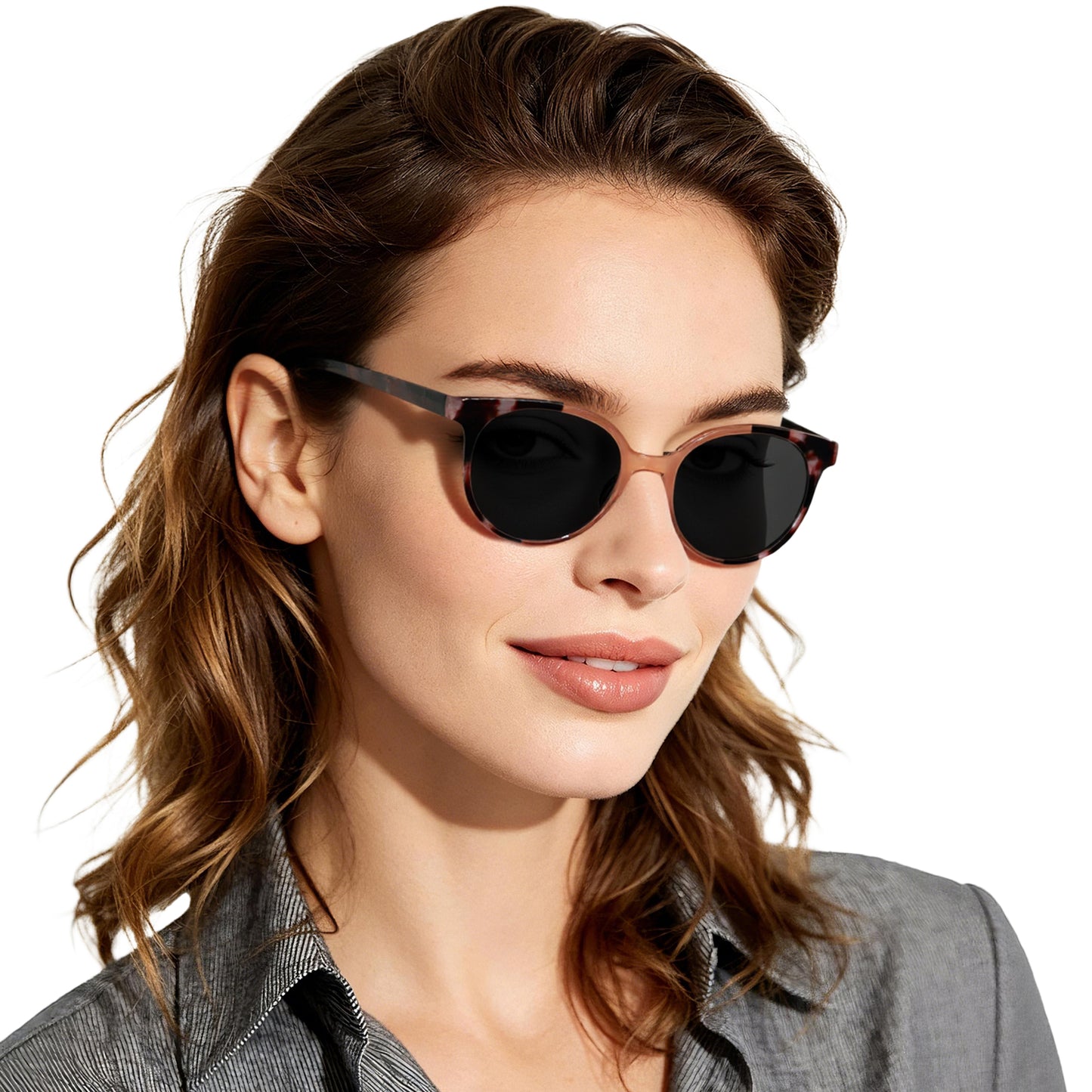 OCCI CHIARI Reading Sunglasses Women UV Protection Outdoor Reader Glasses OC5017S