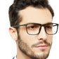 OCCI CHIARI Men’s Blue Light Blocking Reading Glasses(0.00-6.00) - Occichiari 