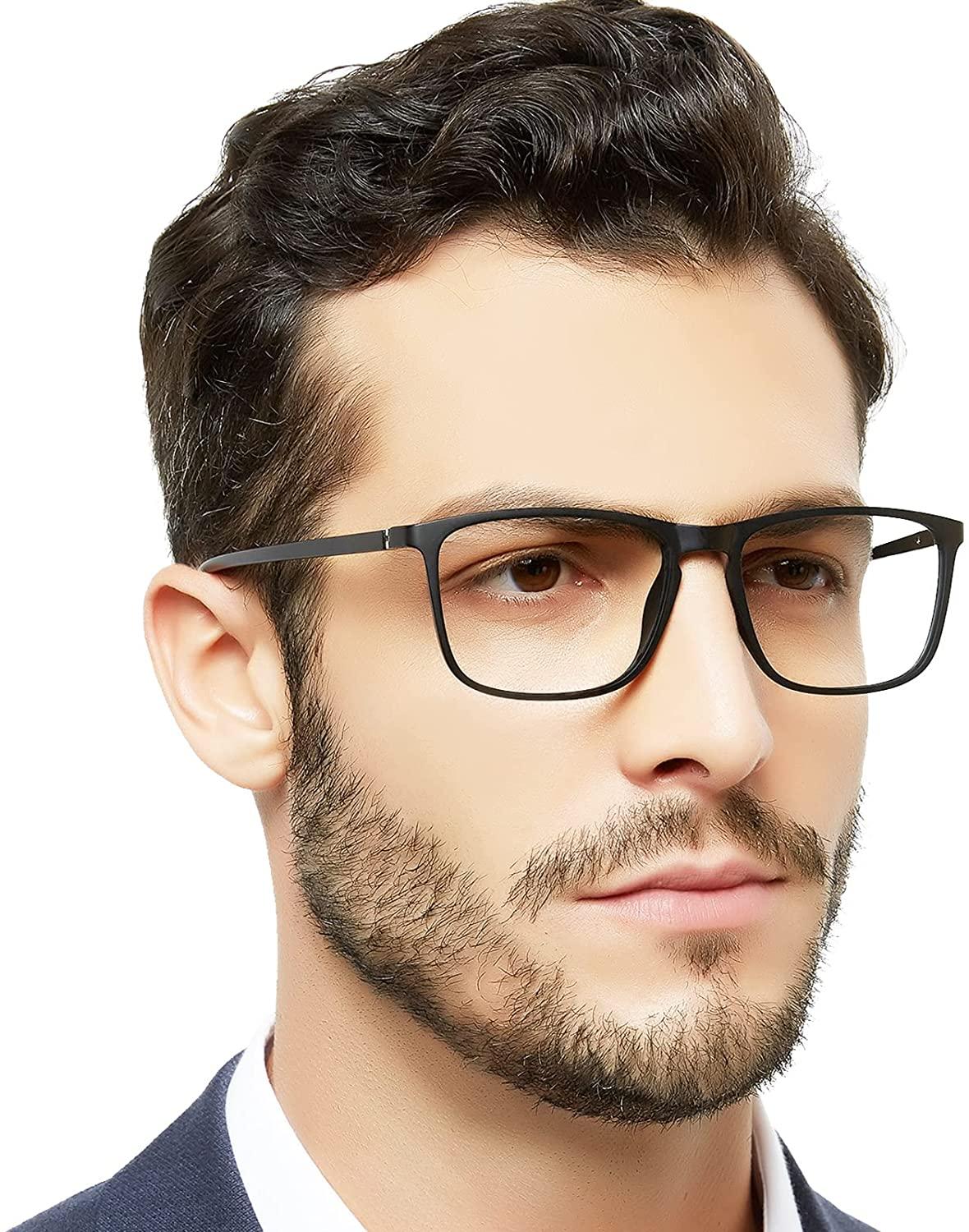 OCCI CHIARI Men’s Blue Light Blocking Reading Glasses(0.00-6.00) - Occichiari 