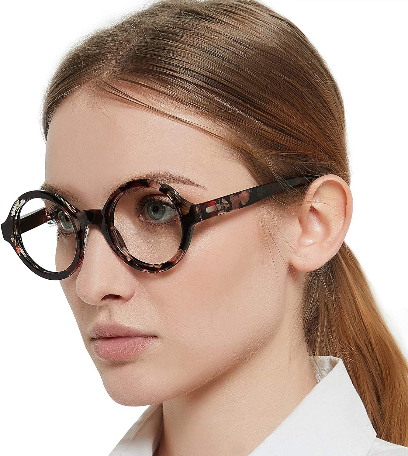 OCCI CHIARI Reading Glasses Women's Reader Clear Frame OC5122