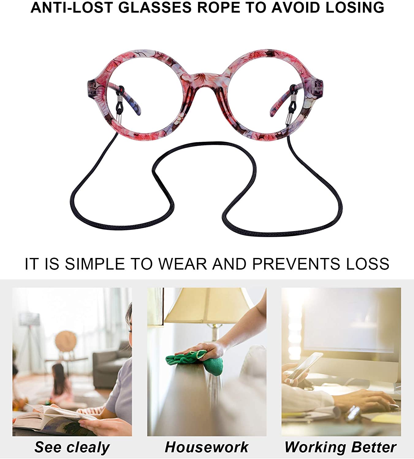 OCCI CHIARI Reading Glasses Women's Reader Clear Frame OC5122