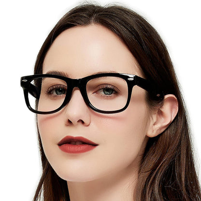 Anti Blue Light Reading Glasses Women's Reader Large Frame - Occichiari 