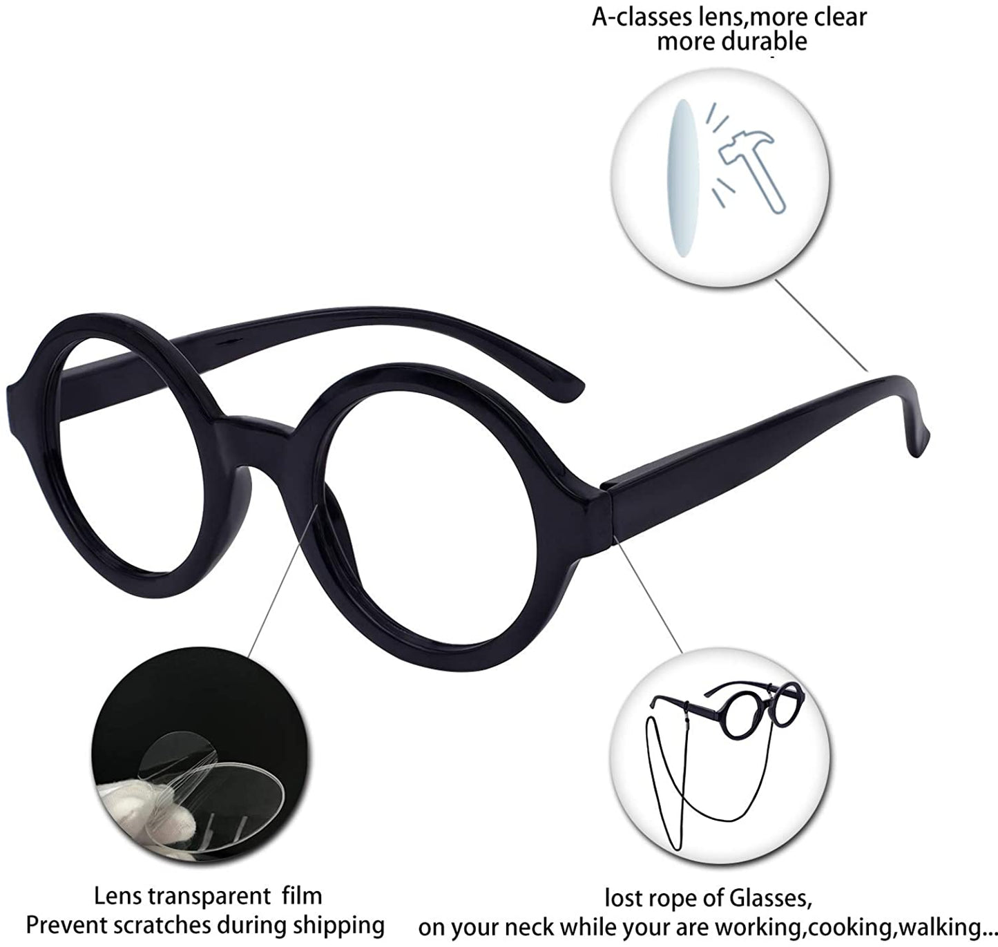 OCCI CHIARI Reading Glasses Women's Reader Clear Frame OC5122