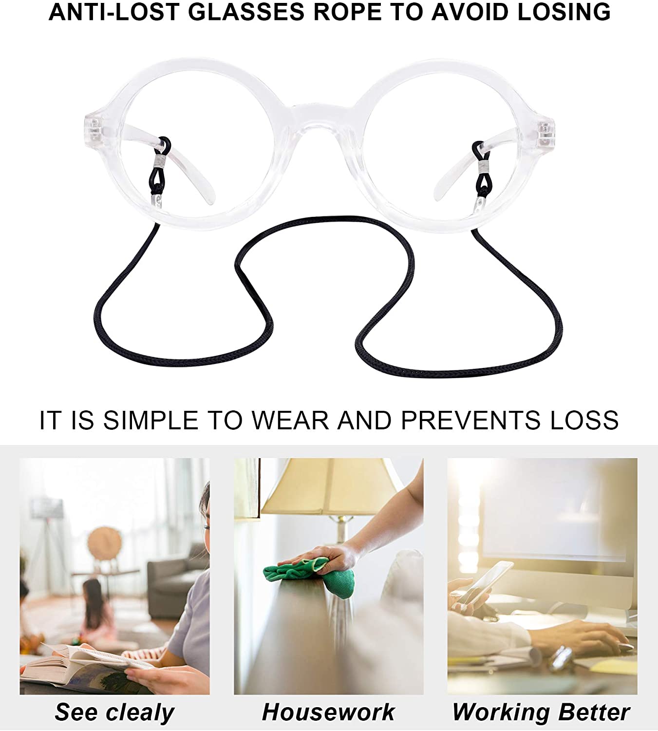 OCCI CHIARI Reading Glasses Women's Reader Clear Frame OC5122