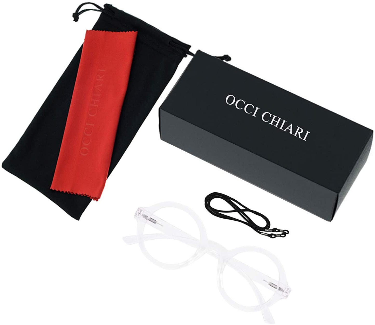 OCCI CHIARI Reading Glasses Women's Reader Clear Frame OC5122