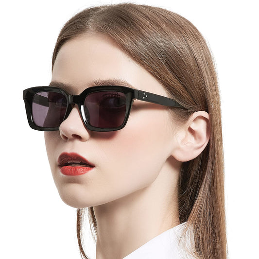 OCCI CHIARI Sun Reading Glasses for Women Large Sun Readers Blue Light Filter