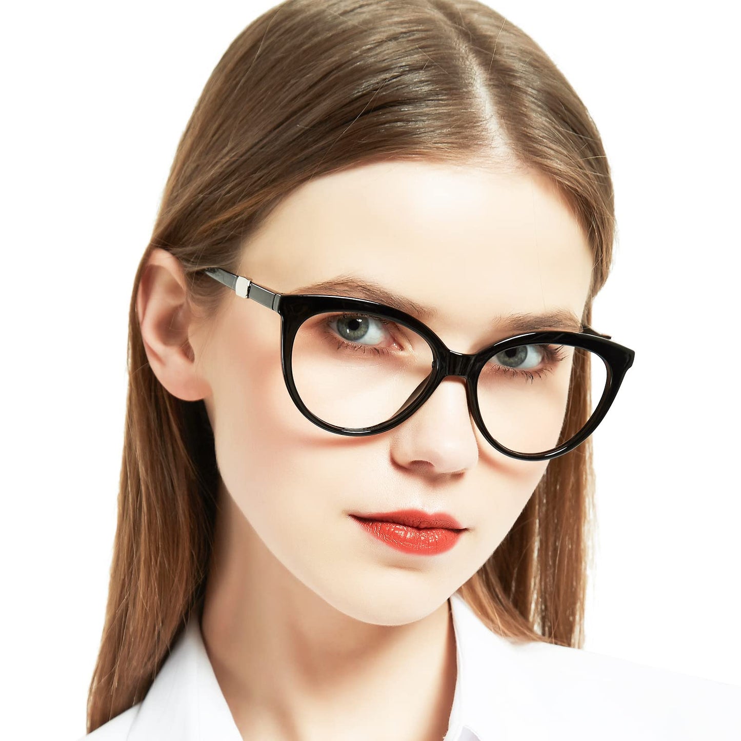 OCCI CHIARI Women's Readers Sturdy Reading Glasses with Metal Spring Hinge OC5191