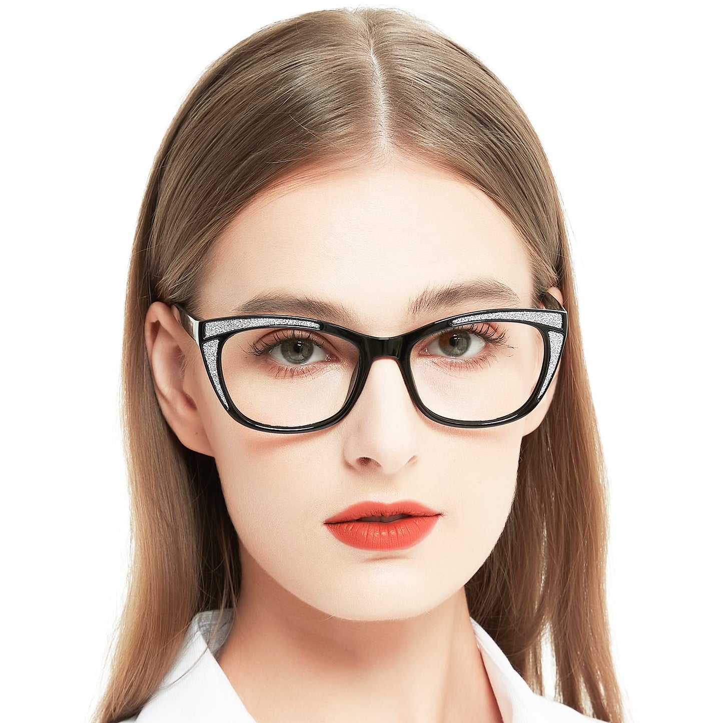 OCCI CHIARI Large Stylish Reading Glasses for Women Cateye Oversized Readers OC5032