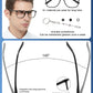 OCCI CHIARI Men's Oversized Fashion Reading Glasses Large Reader Oversized Frame OC5025