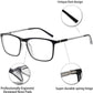 OCCI CHIARI Reading Glasses Men's Large Reader Durable Spring Hinge OC5026
