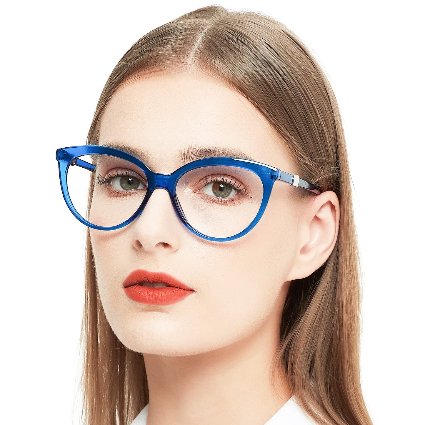 OCCI CHIARI Women's Readers Sturdy Reading Glasses with Metal Spring Hinge OC5191